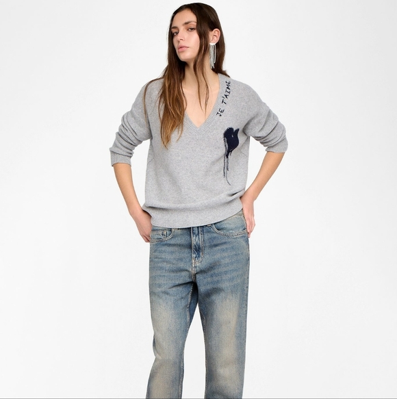 Zadig & Voltaire Cashmere sweater ‘Mikyz - Picture 3 of 11